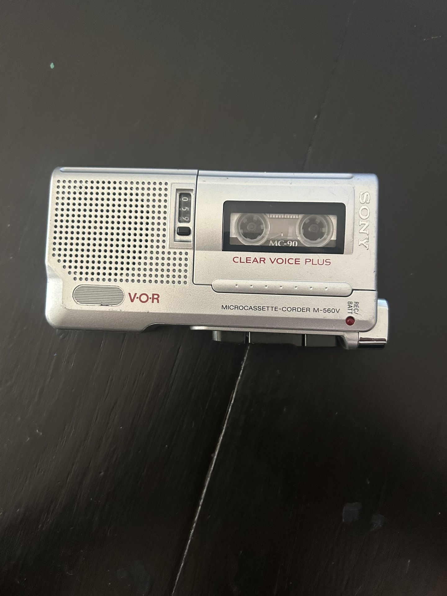 Sony Microcassette Recorder