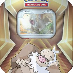 1 x DARKRAI 1 x SLAKING 2 x TYRANITAR TRIPLE WHAMMY TINS