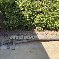 Wooden Mountain Biking Ramp For Balance Control 