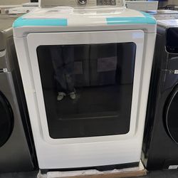 Samsung - 7.4 Cu. Ft. Electric Dryer in White