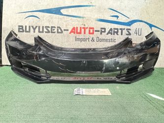 w/damages 2013 - 2014 - 2015 HONDA CIVIC SEDAN FRONT BUMPER COVER OEM AY67964