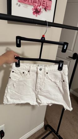 Zara white shorts