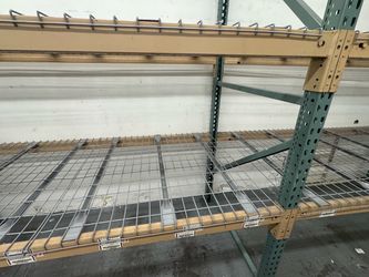 Warehouse rack 10ft tall, 48inch deep