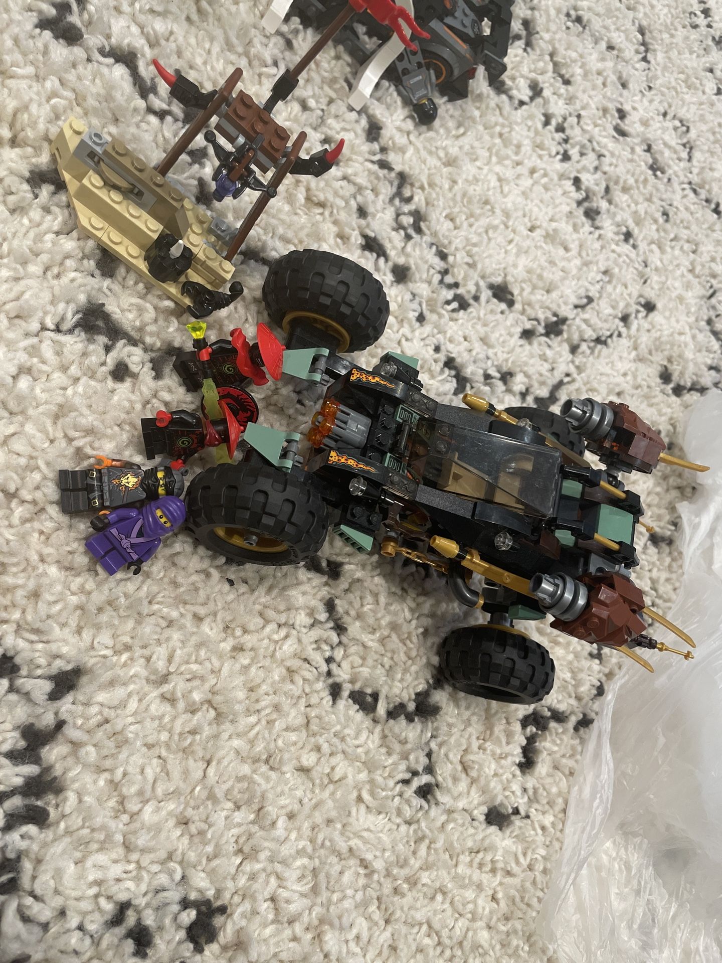 Lego Ninjago Rock Roader 70589 With Instructions *no Box*