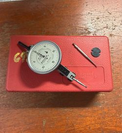 Interapid 312b-1 dial test indicator .0005” w/extra tip long .001” Machinist tool haas cnc