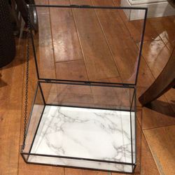 Vintage Display Glass Case