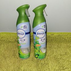 2 Febreze Air Mist 8.8oz Original Gain Scent