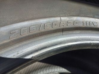 265 50 20 tires