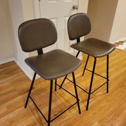 Modern Bar Stool 2 Pk