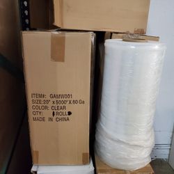 Stretch Wrap / Shrink Wrap 20" x 5000' x 80 ga