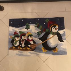 Christmas Beveled carpet rug