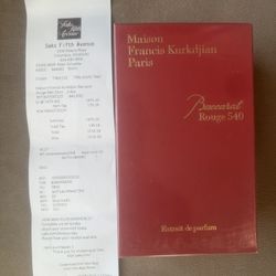 BACCARAT ROUGE 540 /  Maison Francis Kurkdjian Paris Fragrance EDP 70 ml