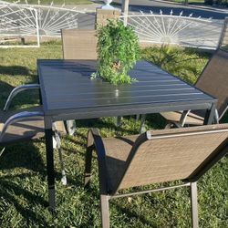 Brand New Patio Table Set 5 Pcs