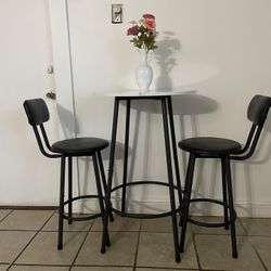 Tall Two Seats Table 