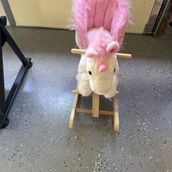 Unicorn Baby Rocking Toy