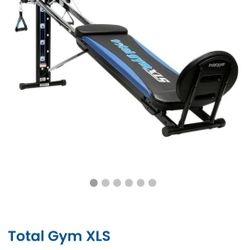 Never Used TOTAL GYM.  ALL PARTS INCLUD3D.