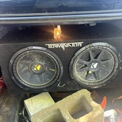 2 12” Kickers