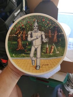 Collectible Plate Wizard Of Oz If I Only Had A Heart