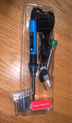 80W Digital Soldering Iron Kit with LCD Display