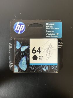 HP 64 Black Ink Cartridge
