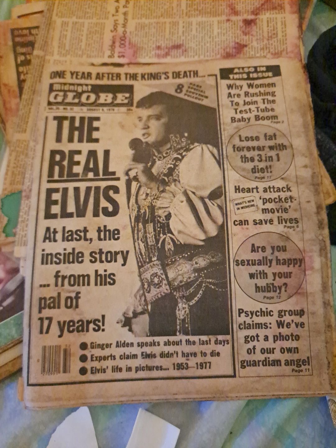 Elvis Presley Collectable Items