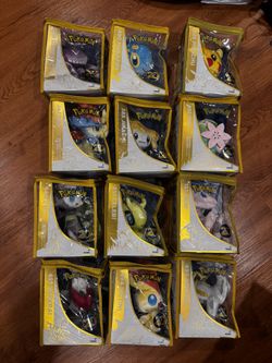 Pokemon 20th Anniversary Plush Lot