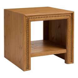 Java beaded end table