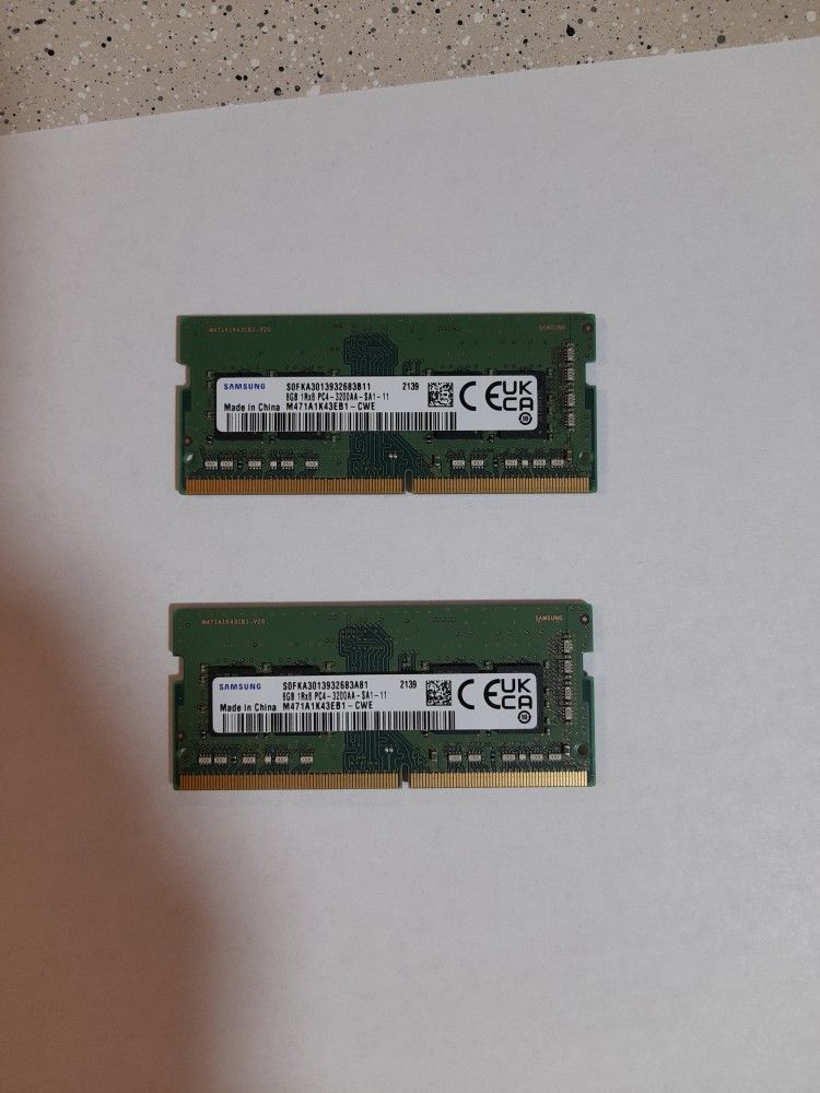 Samsung 16GB DDR4 SO-DIMM 3200mhz 2x8GB