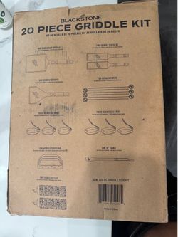 Blackstone 20 Piece Griddle Kit