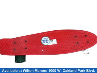 Rimable Red Skateboarding / Longboarding Equipment