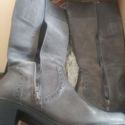 Women's High Leather Boots