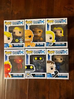 Marvel Fantastic Four Funko Pops