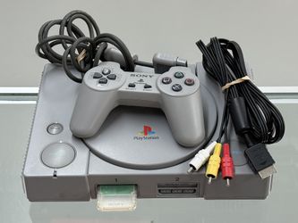 Sony PlayStation 1 SCPH-5501 Console System w/Memory Card