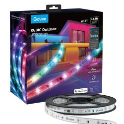 SALESUMO LED OUTDOOR 32.8FT RGBIC STRIP LIGHT