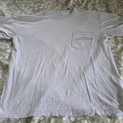 Salt Life SL Brew Co Pocket T-Shirt Marlin Sword Fish Gray Sz Medium