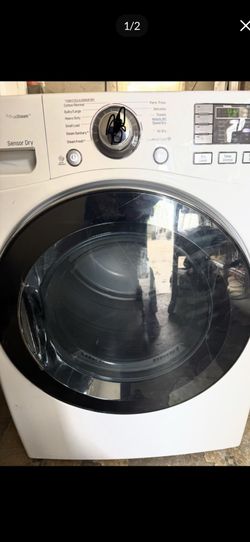 LG gas dryer