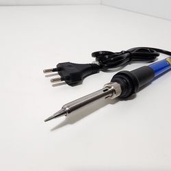 Soldering Iron Adjustable Temperature Electric EU Plug 60W Welding Solder Rework Station Heat Pencil Tips Repair Tool