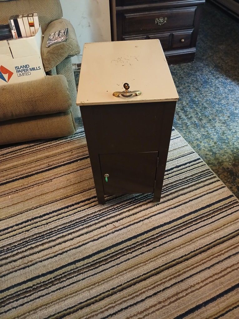 Small Locking File Cabinet
