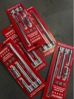 4 piece drive socket extension bar set