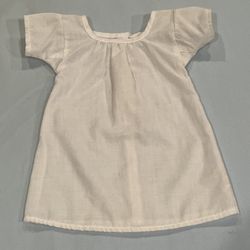 American Girl Doll Felicity Meet Outfit - White Shift Undergarment ONLY