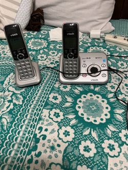 VTech DECT 6.0 Cordless Phone System with Two Handsets