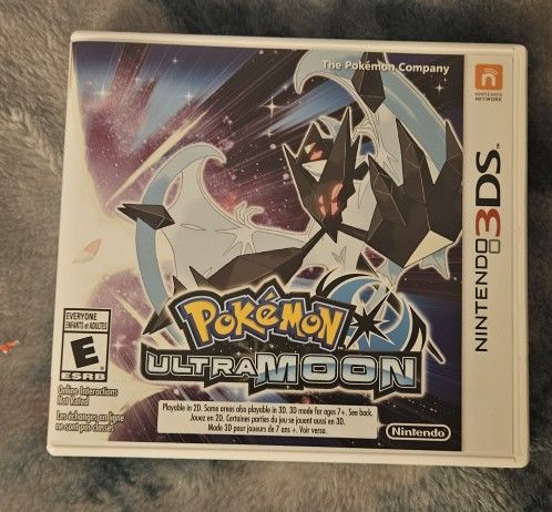 Pokemon Ultra Moon Nintendo 3DS Complete Authentic