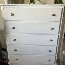 Sturdy White Dresser