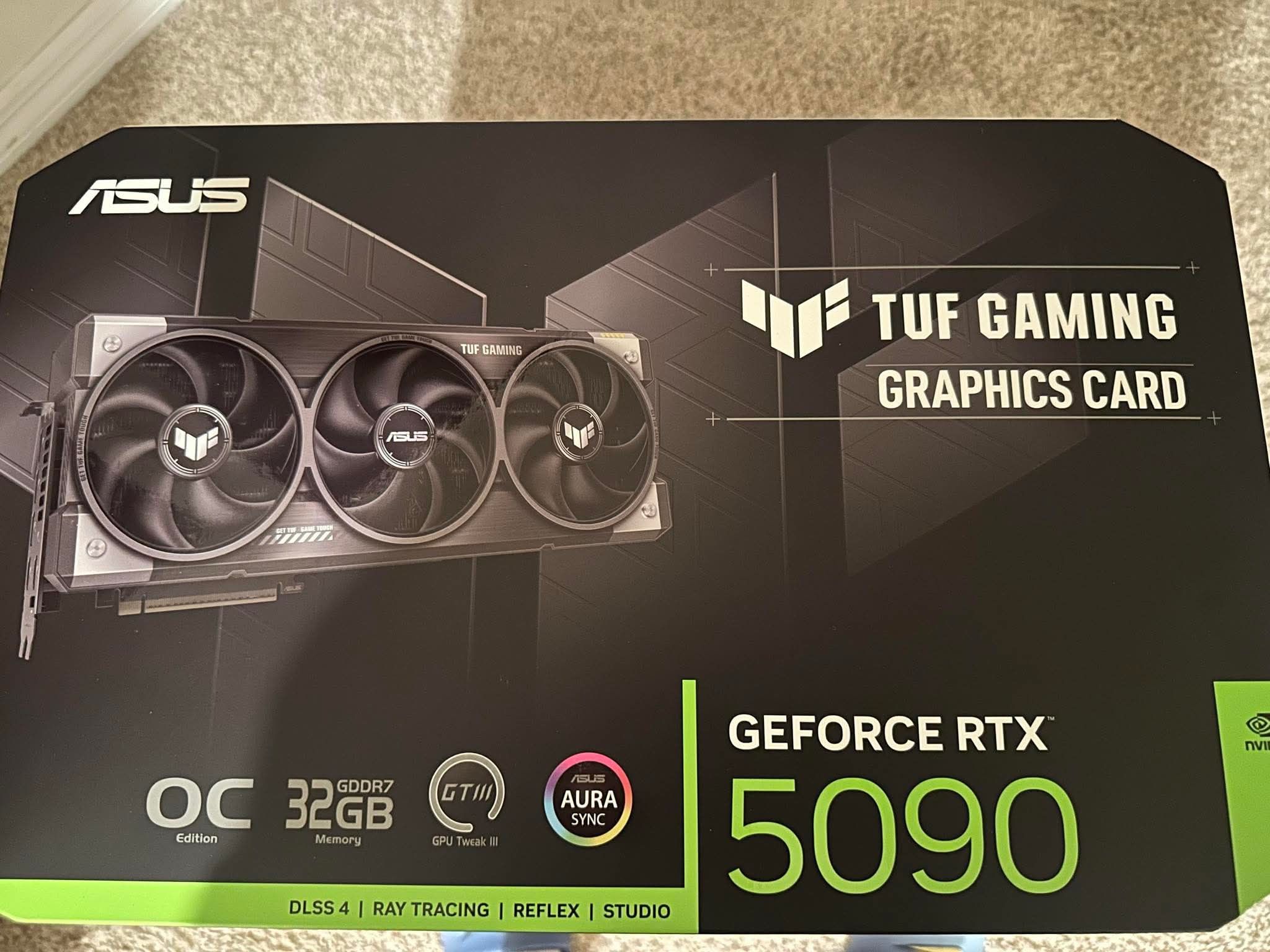 Gpu Only Tuf Rtx 5090