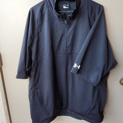 Under Armour Rain Wind Golf Pullover XL