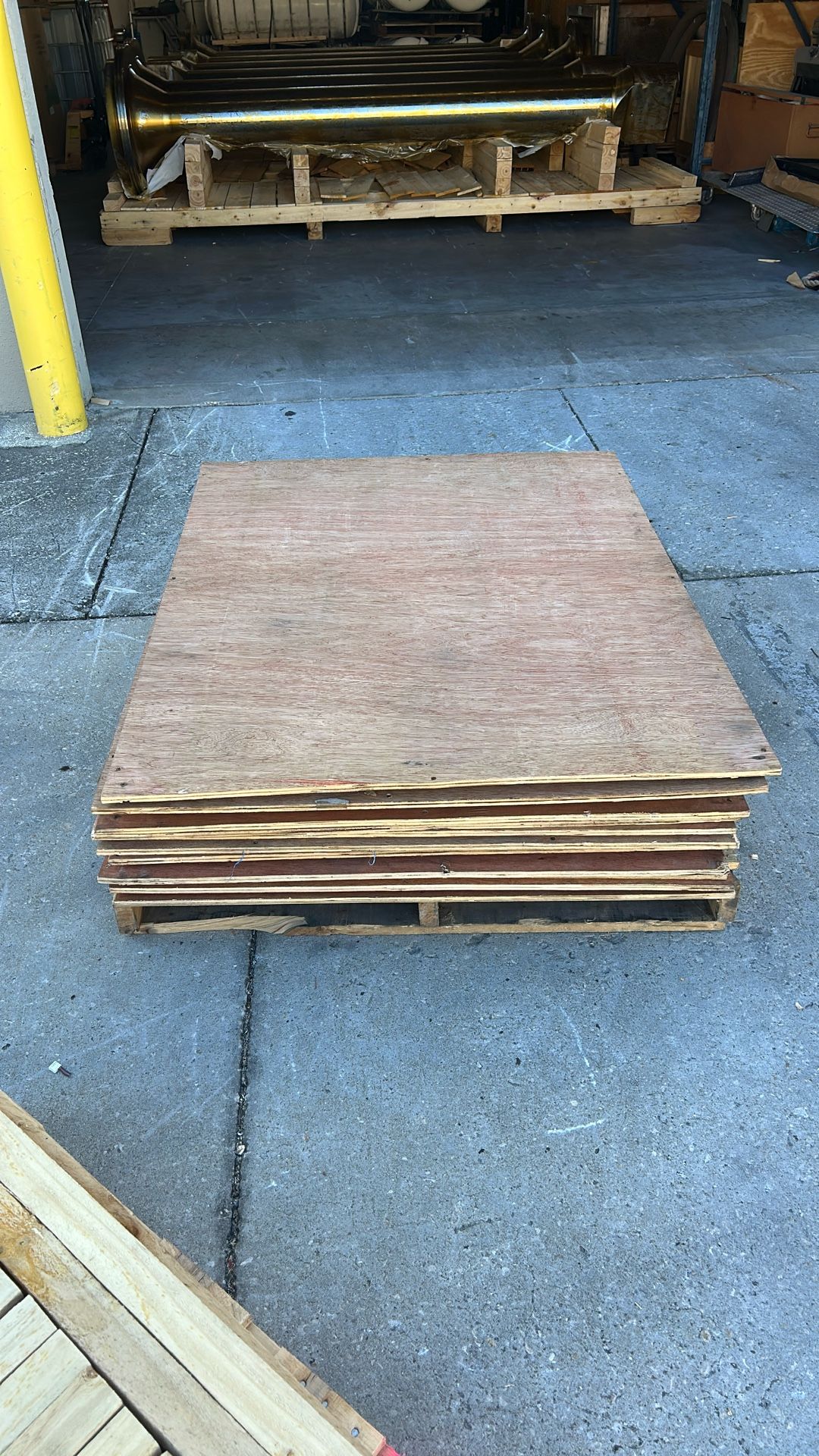 (18 pieces) 38” x 48” X 1/2” Pieces Of Plyboard