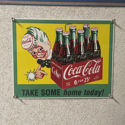 Coke Cola Sign 