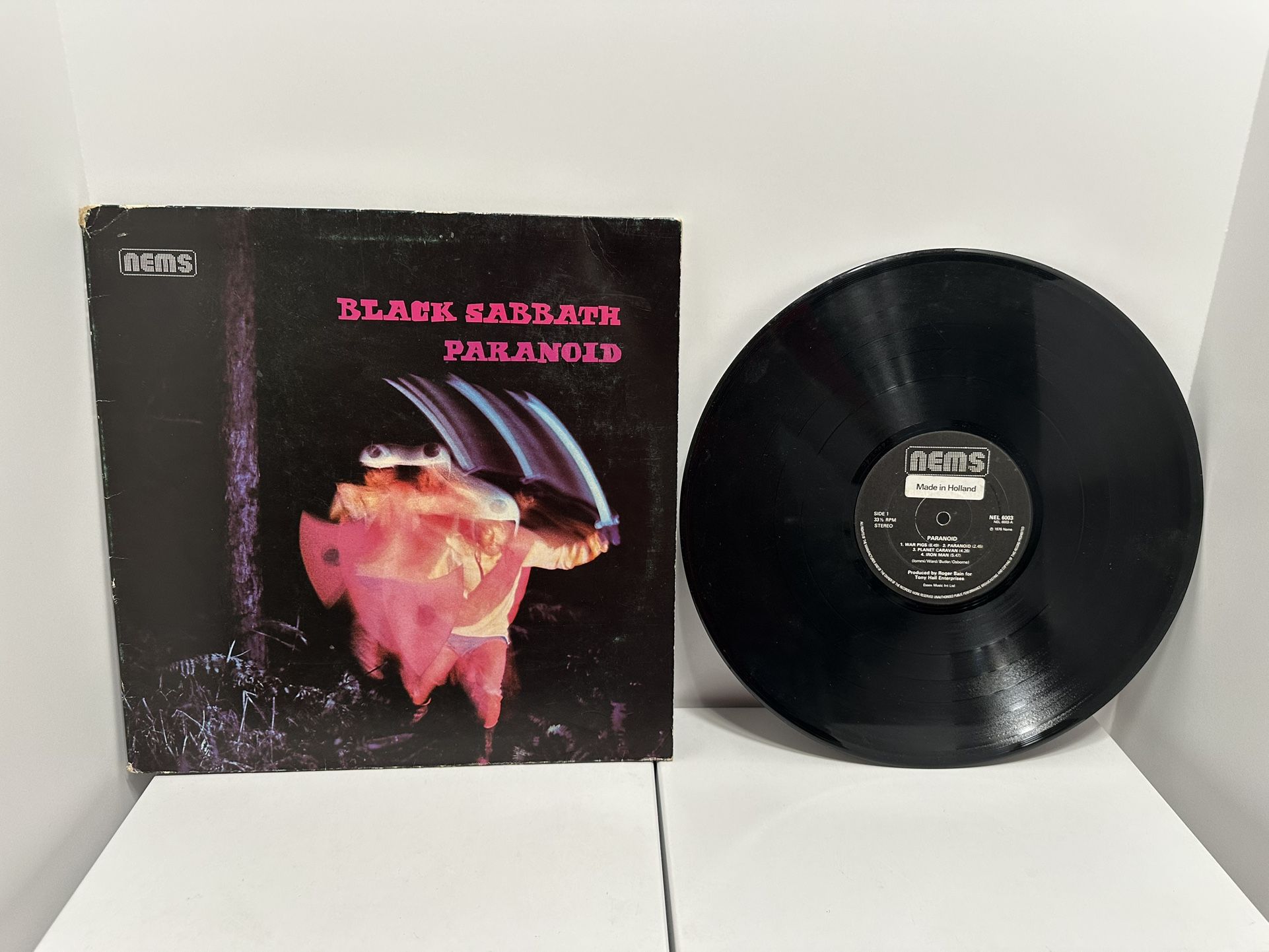 Black Sabbath-Paranoid Ozzy Osbourne Vinyl LP Record