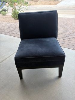 Pair of armless side chairs