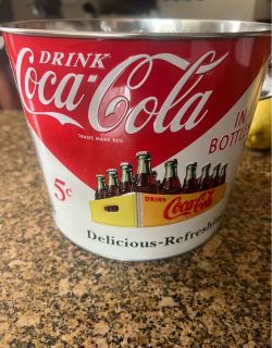 Coca Cola ice bucket
